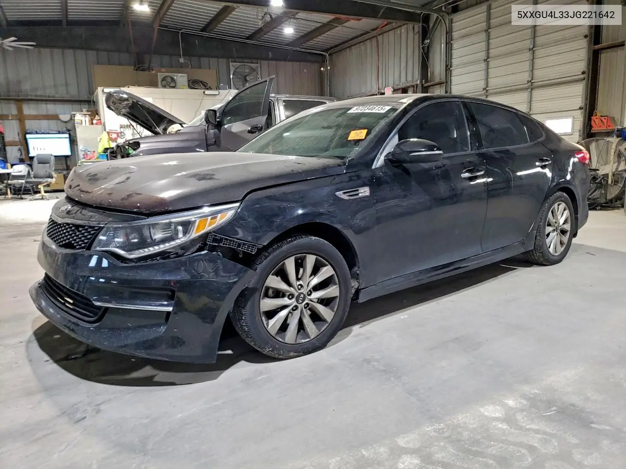 5XXGU4L33JG221642 2018 Kia Optima Ex