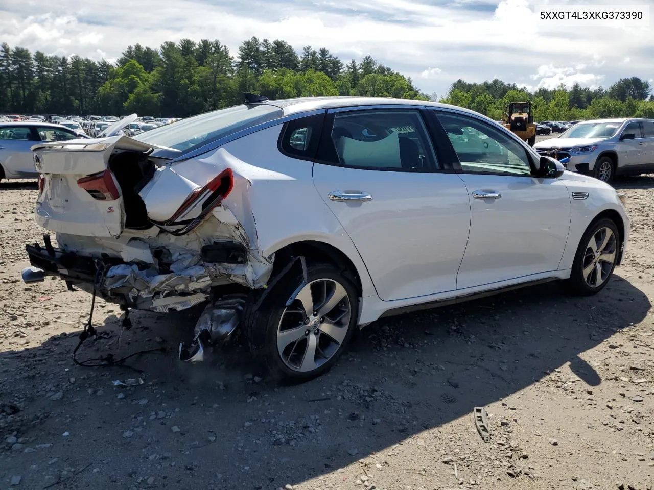 2019 Kia Optima Lx VIN: 5XXGT4L3XKG373390 Lot: 60801094