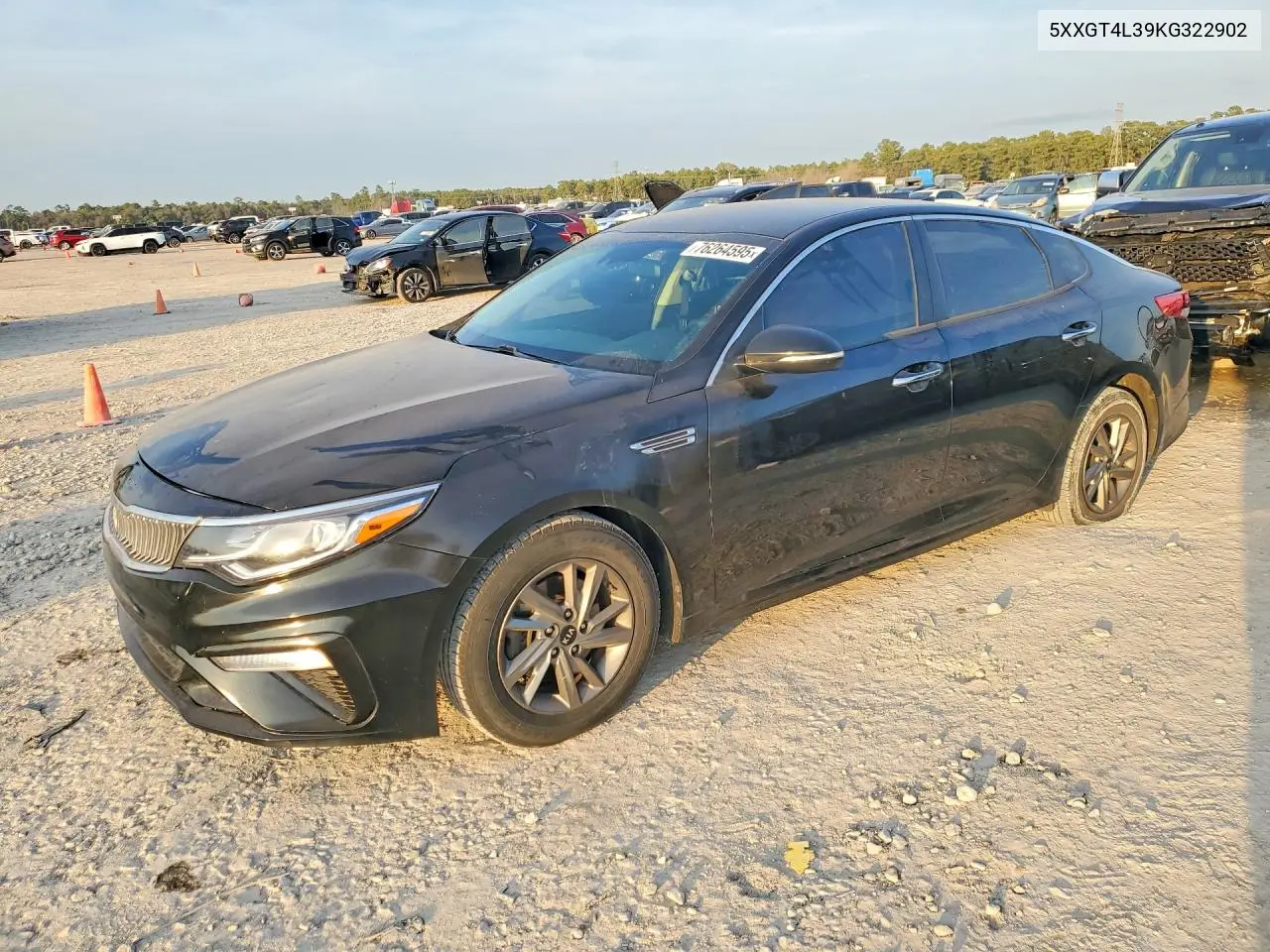 5XXGT4L39KG322902 2019 Kia Optima Lx