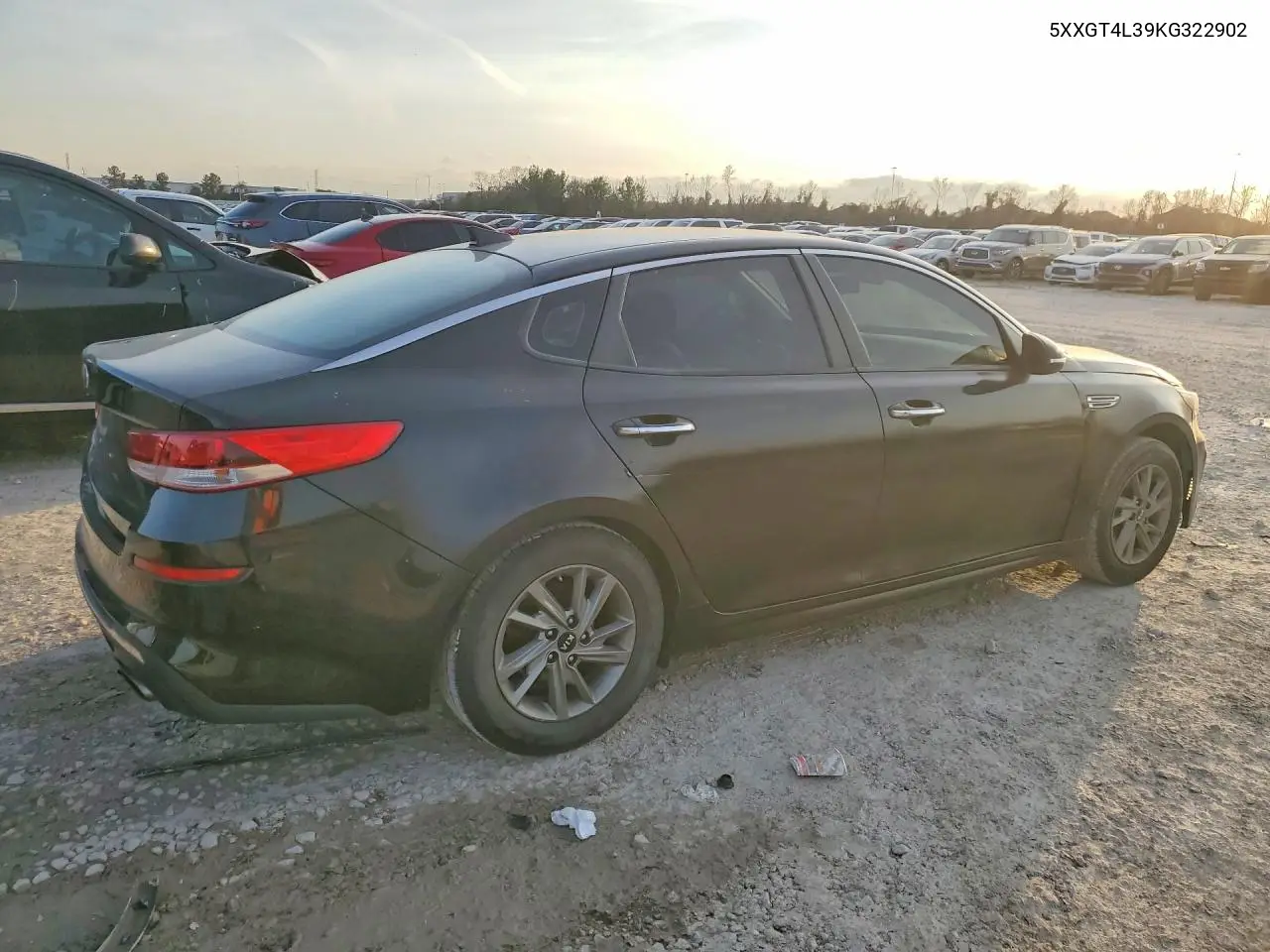 5XXGT4L39KG322902 2019 Kia Optima Lx