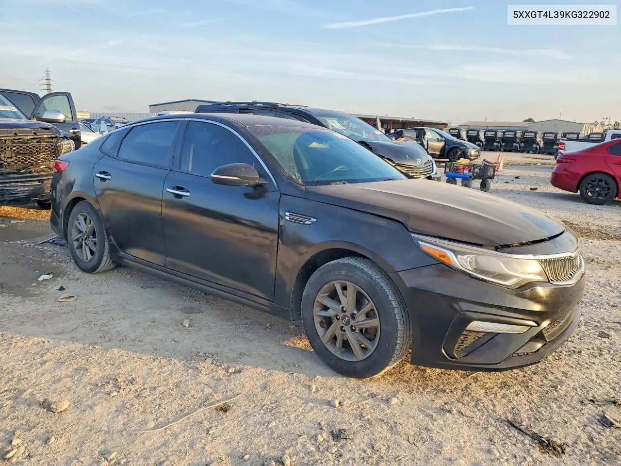 5XXGT4L39KG322902 2019 Kia Optima Lx