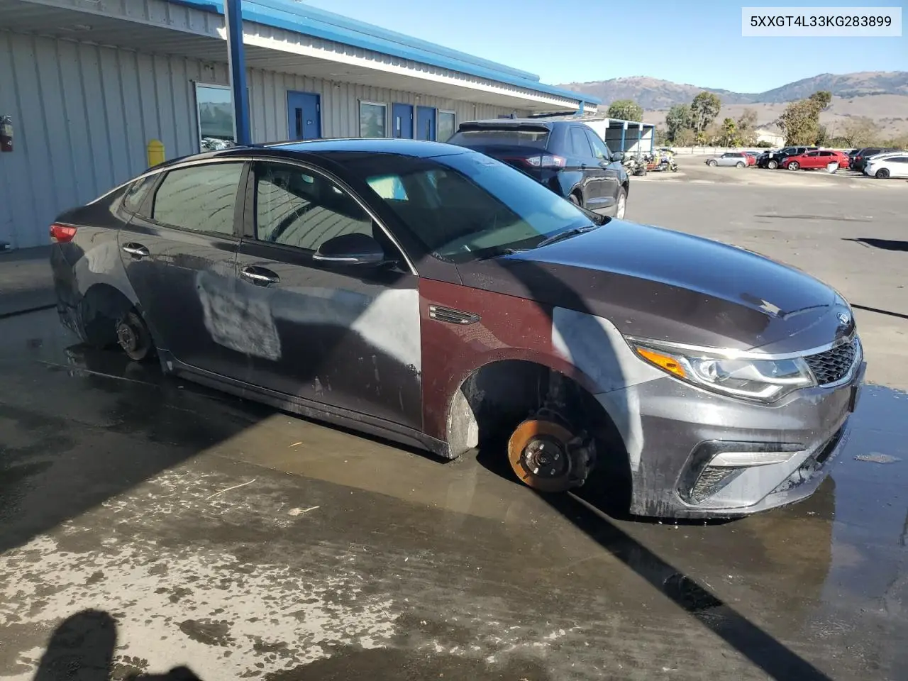 5XXGT4L33KG283899 2019 Kia Optima Lx