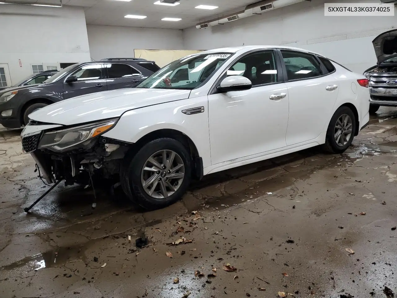 5XXGT4L33KG374025 2019 Kia Optima Lx