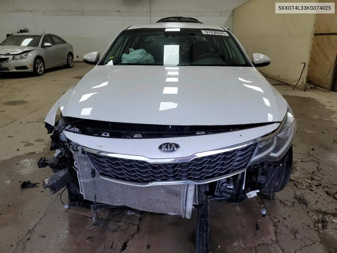 5XXGT4L33KG374025 2019 Kia Optima Lx