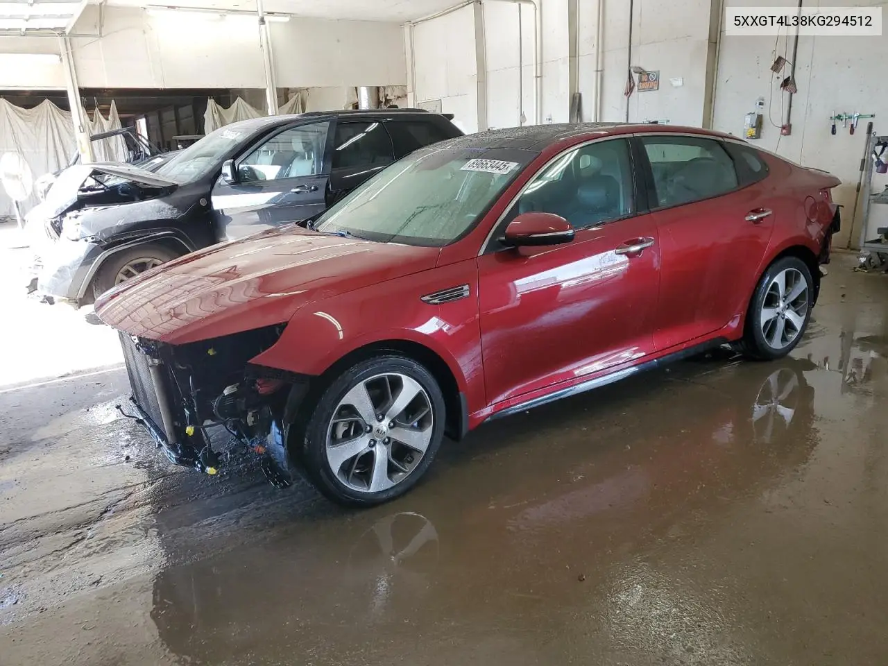 5XXGT4L38KG294512 2019 Kia Optima Lx
