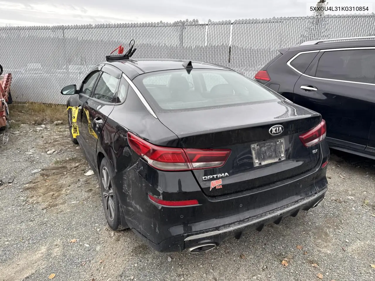 5XXGU4L31KG310854 2019 Kia Optima Ex