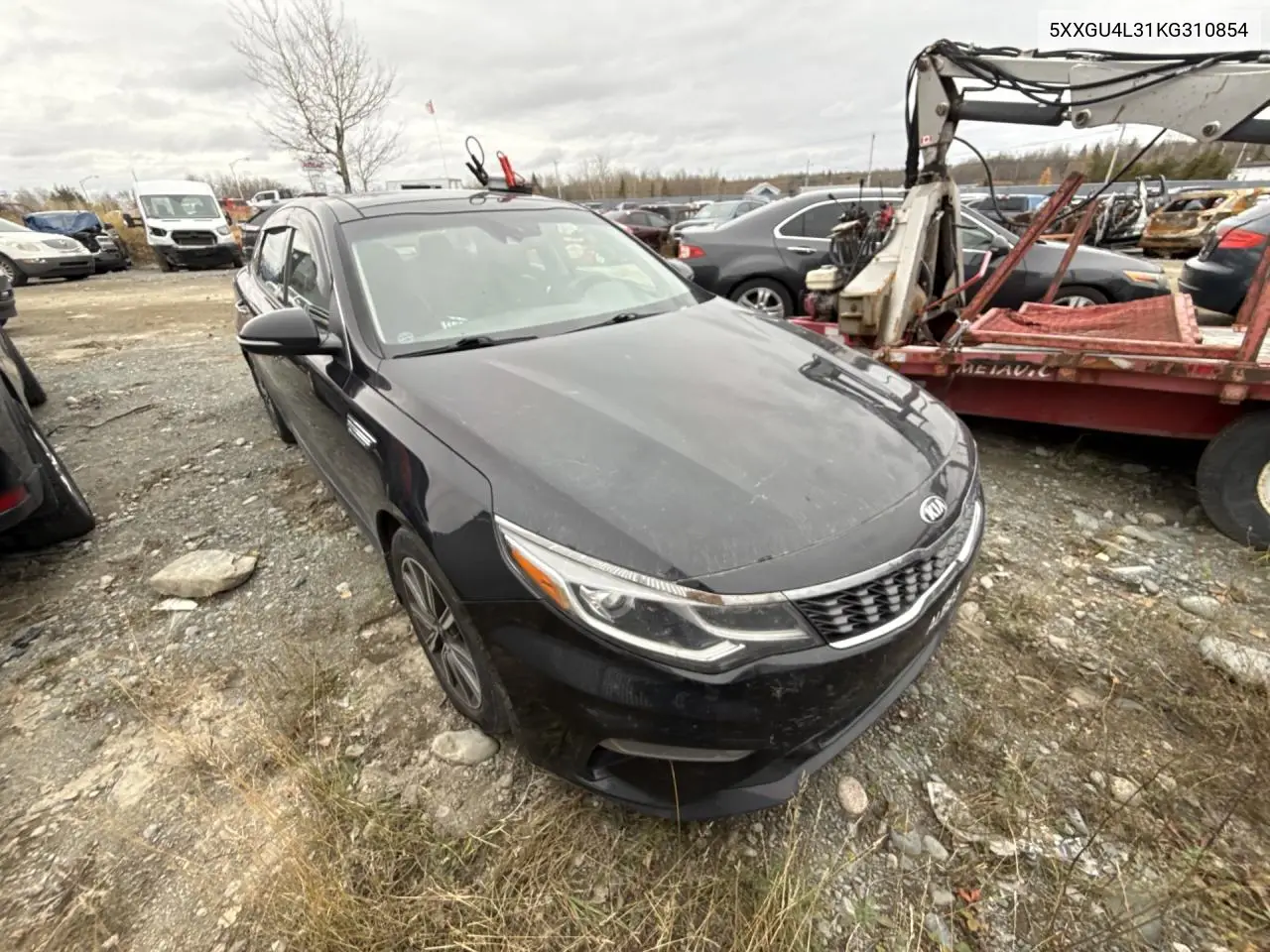 5XXGU4L31KG310854 2019 Kia Optima Ex
