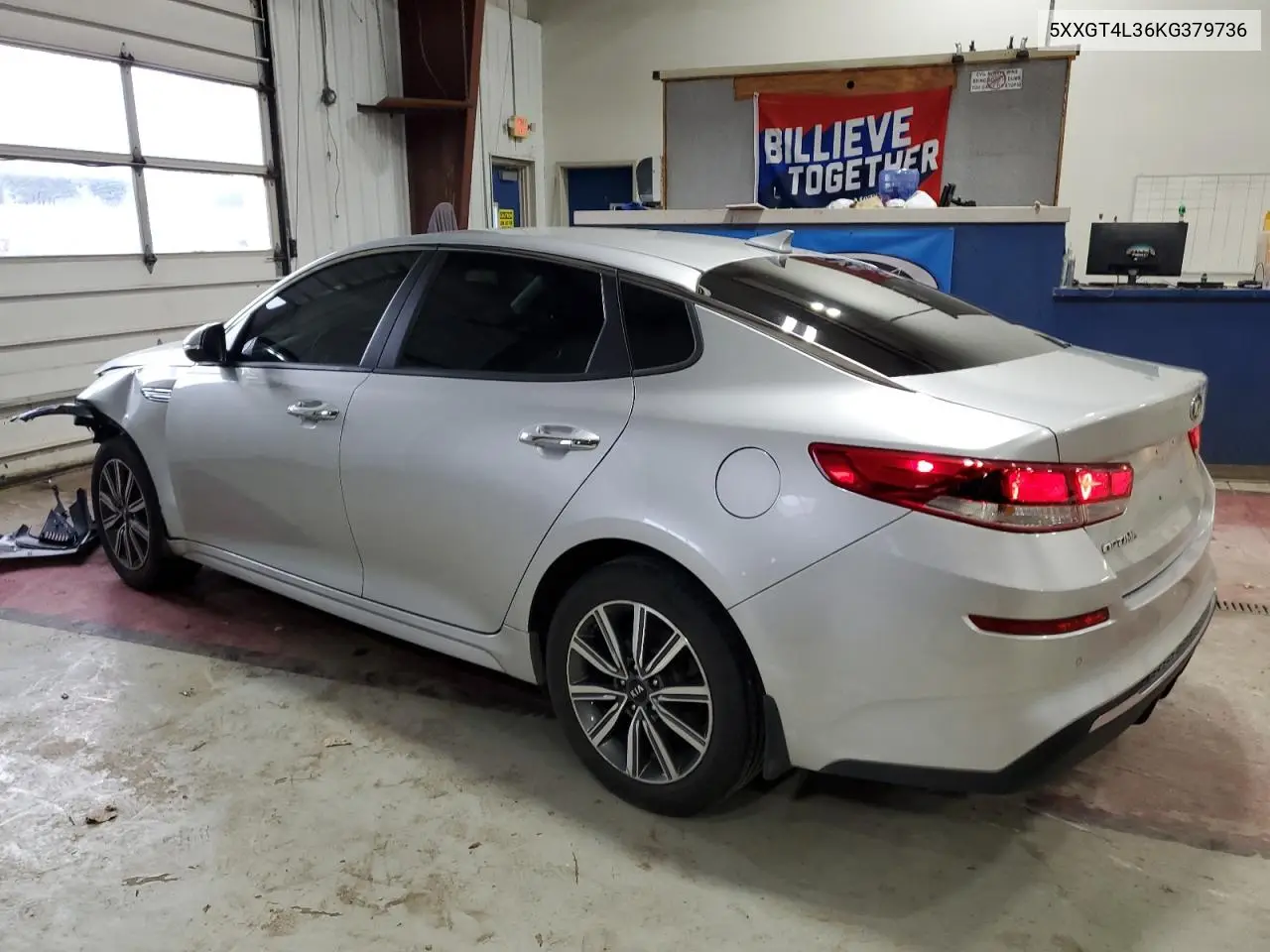 5XXGT4L36KG379736 2019 Kia Optima Lx