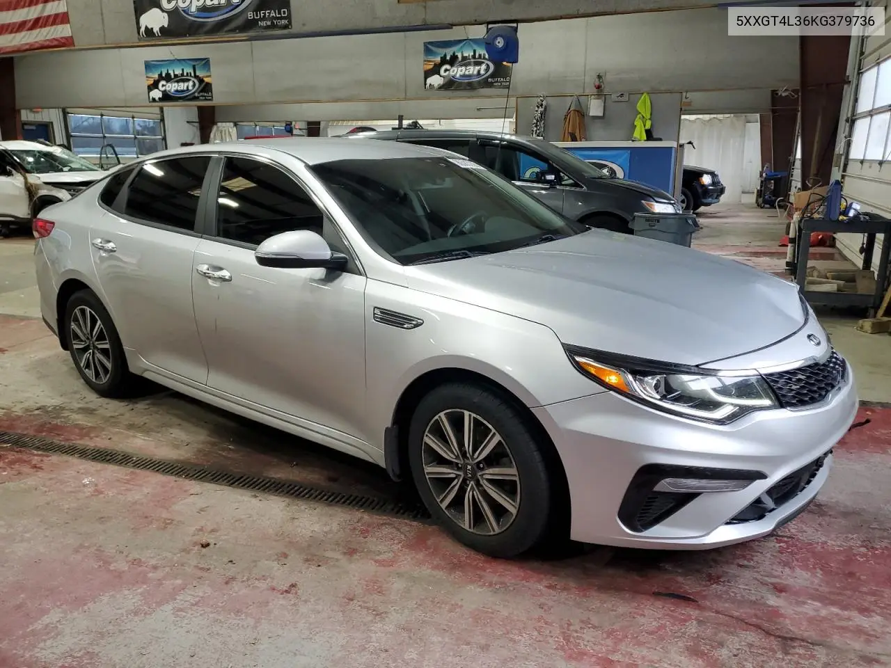 5XXGT4L36KG379736 2019 Kia Optima Lx