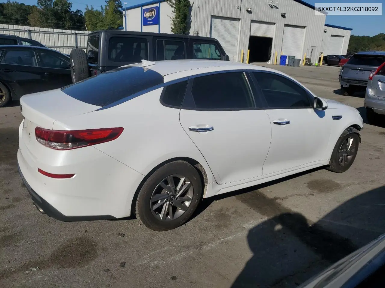 5XXGT4L32KG318092 2019 Kia Optima Lx