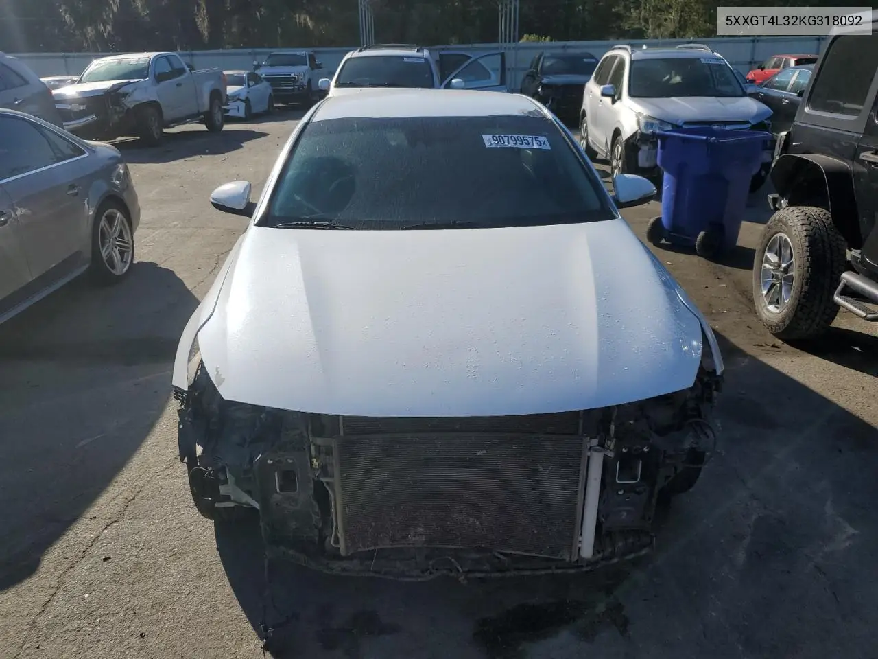 5XXGT4L32KG318092 2019 Kia Optima Lx