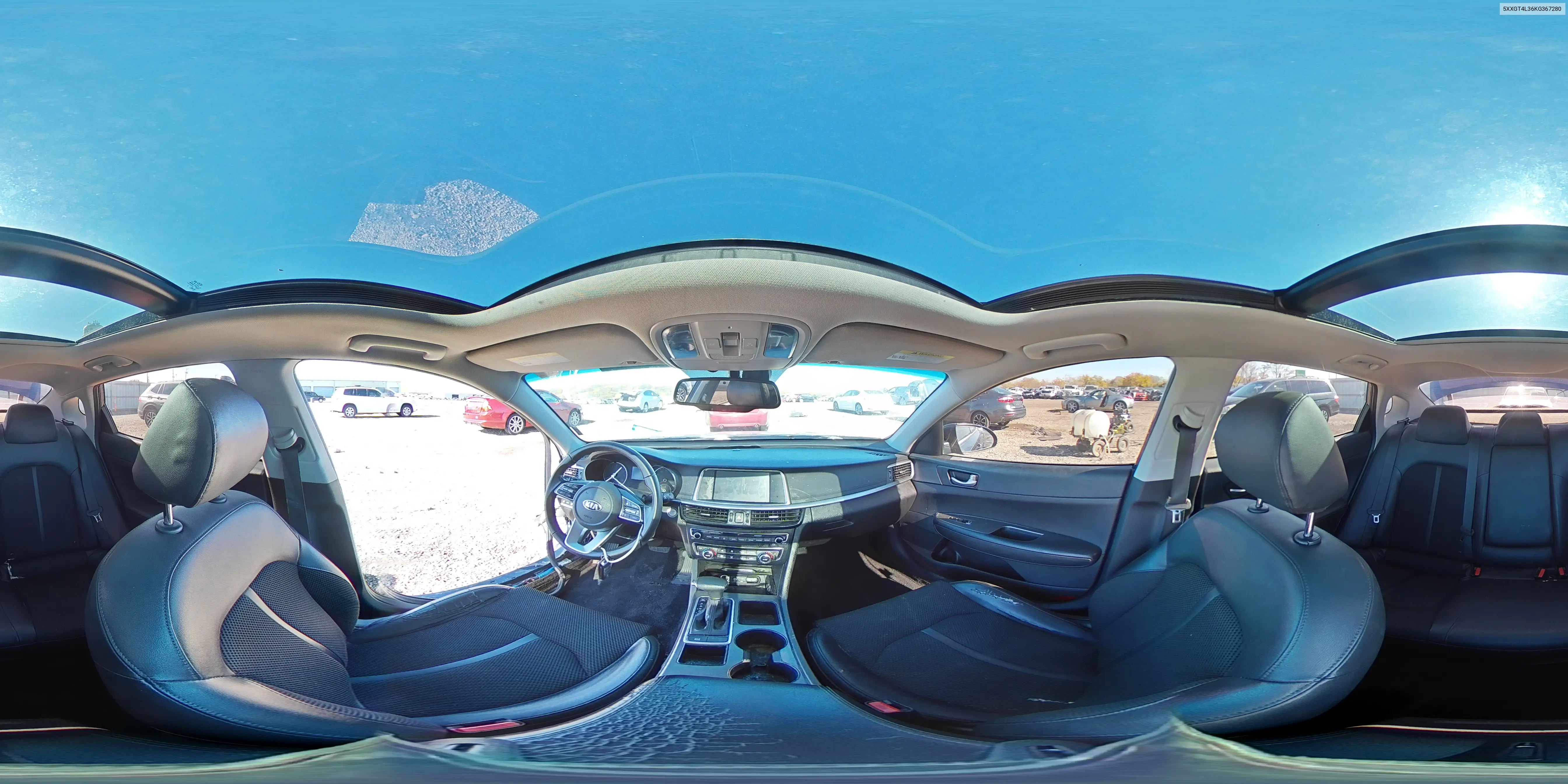 5XXGT4L36KG367280 2019 Kia Optima Lx