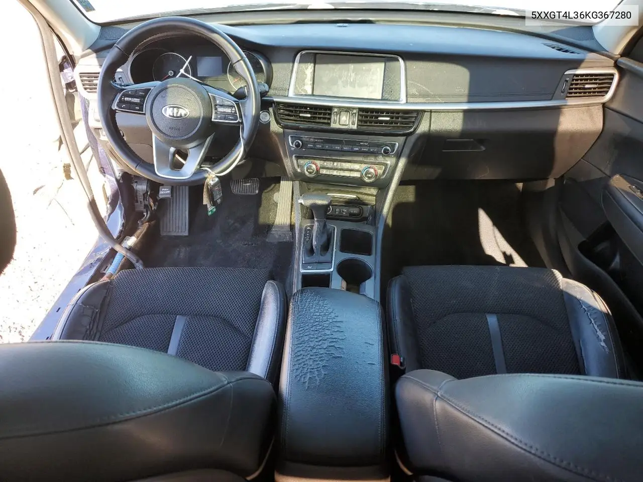 5XXGT4L36KG367280 2019 Kia Optima Lx