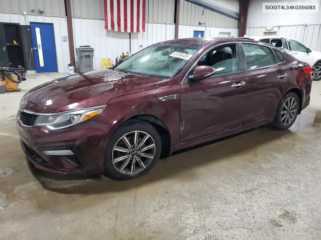 5XXGT4L34KG356083 2019 Kia Optima Lx