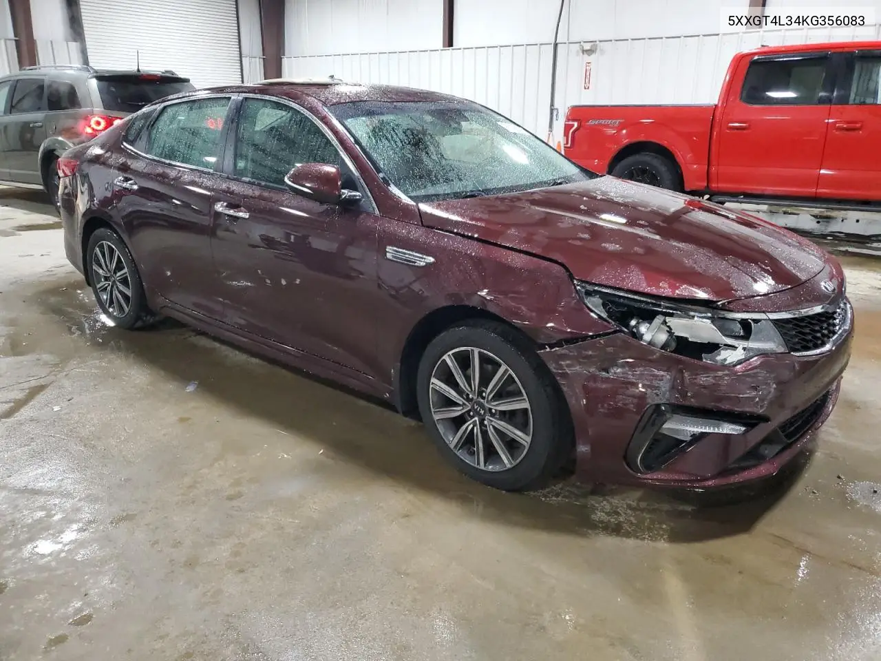 5XXGT4L34KG356083 2019 Kia Optima Lx