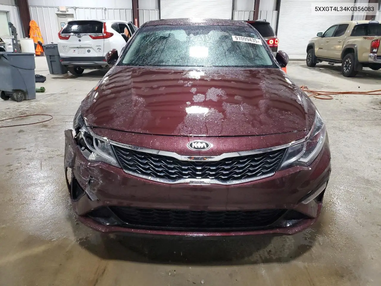 5XXGT4L34KG356083 2019 Kia Optima Lx