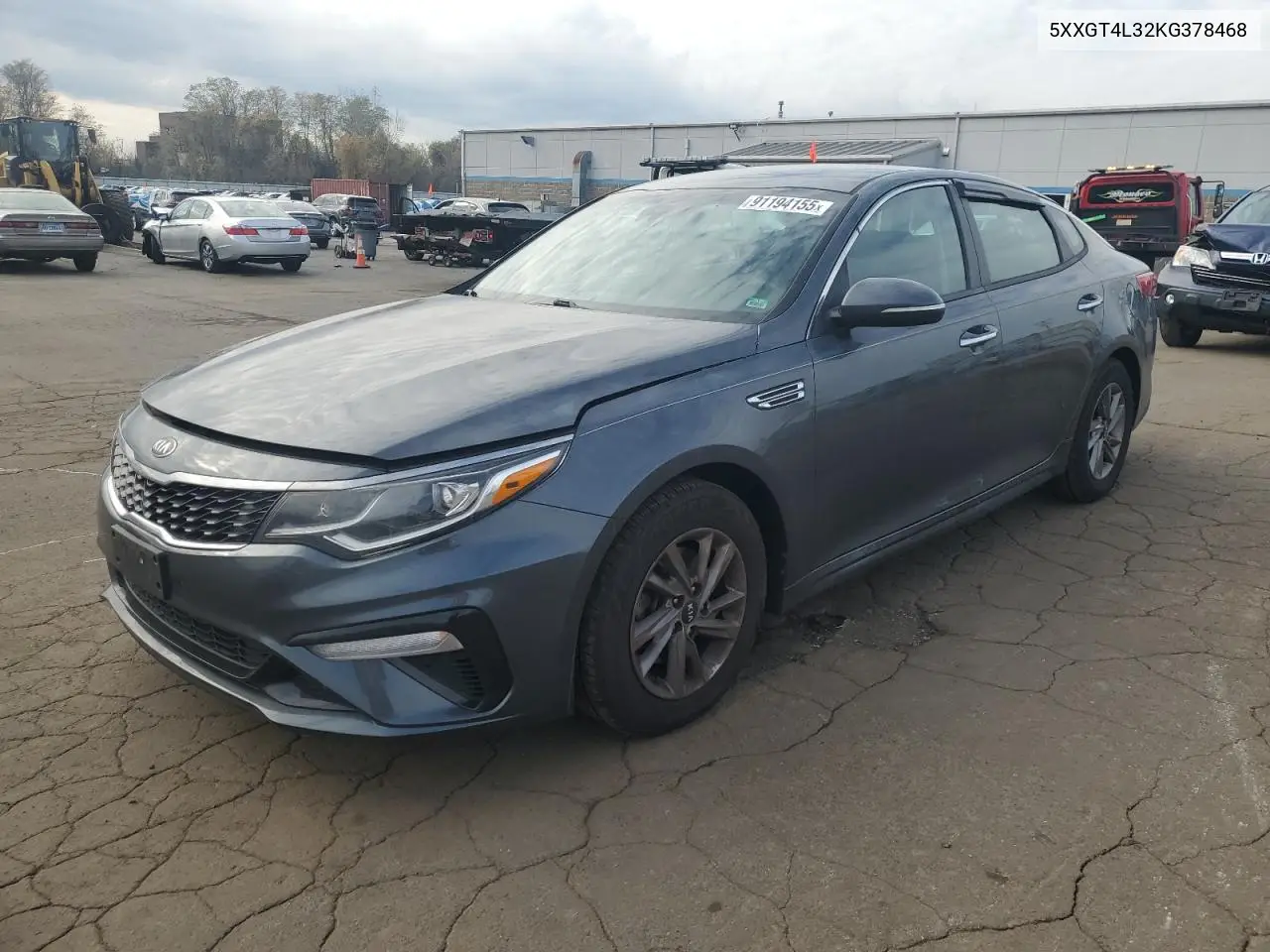 5XXGT4L32KG378468 2019 Kia Optima Lx