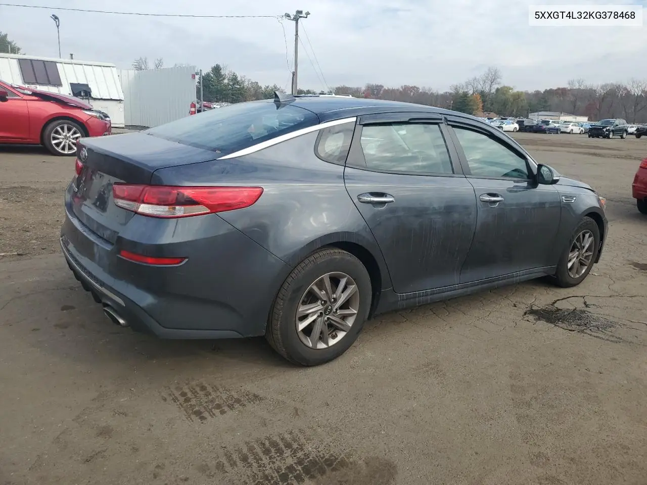 5XXGT4L32KG378468 2019 Kia Optima Lx