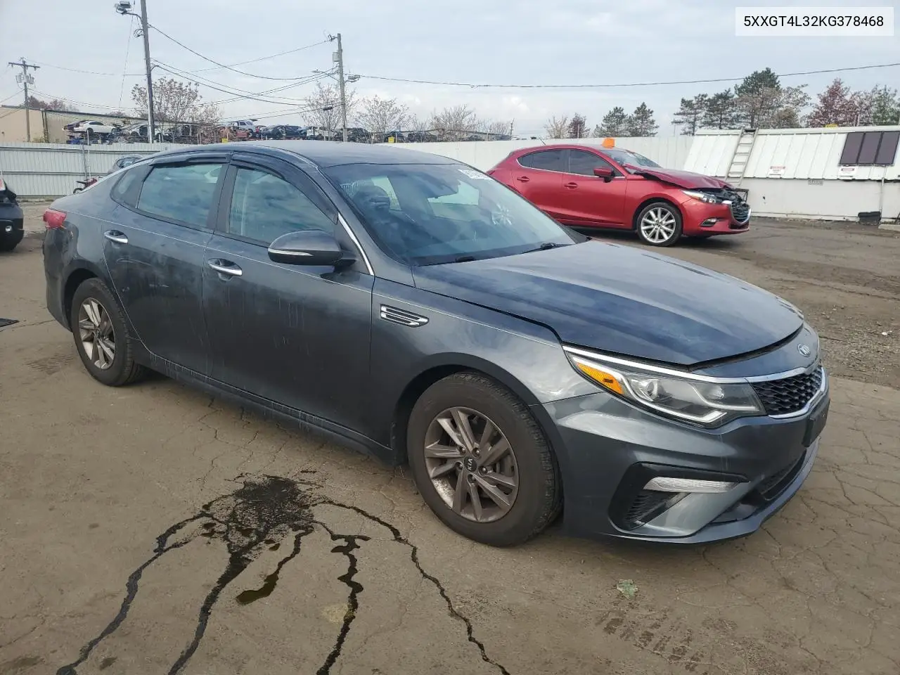 5XXGT4L32KG378468 2019 Kia Optima Lx