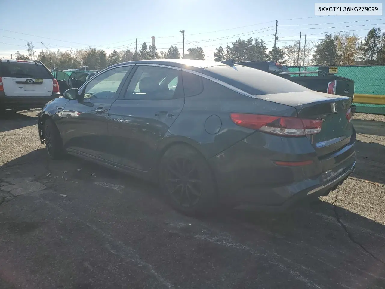 5XXGT4L36KG279099 2019 Kia Optima Lx