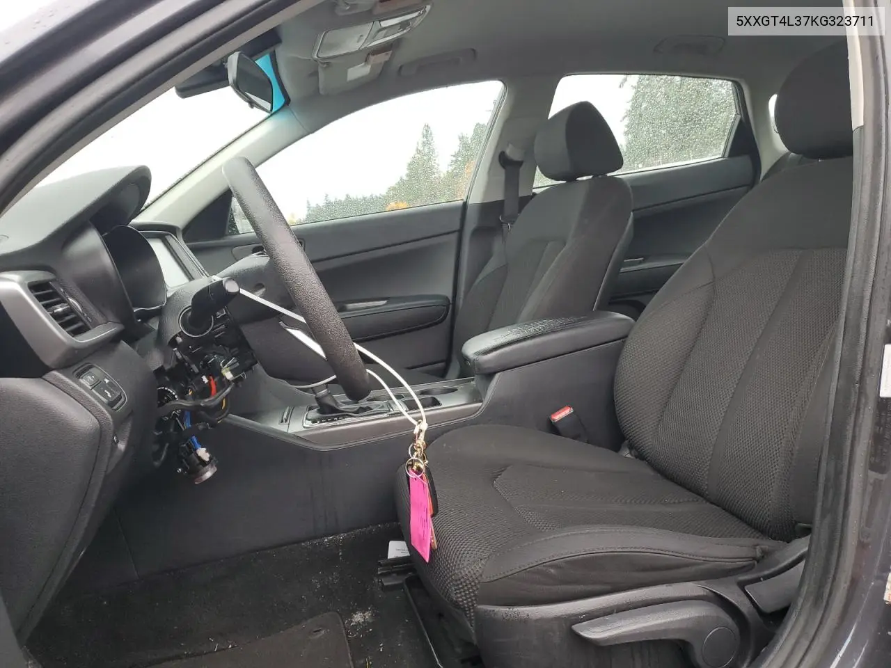 5XXGT4L37KG323711 2019 Kia Optima Lx