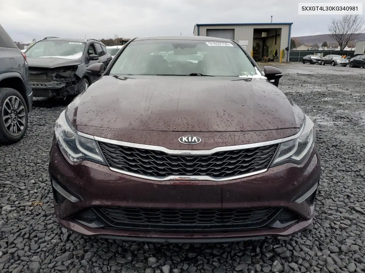 5XXGT4L30KG340981 2019 Kia Optima Lx