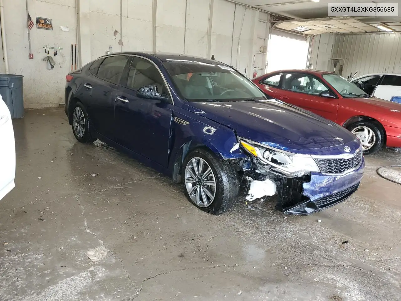 5XXGT4L3XKG356685 2019 Kia Optima Lx