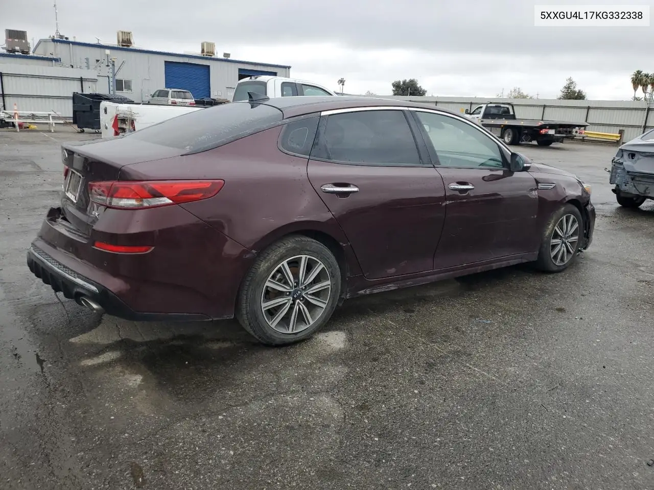 5XXGU4L17KG332338 2019 Kia Optima Ex