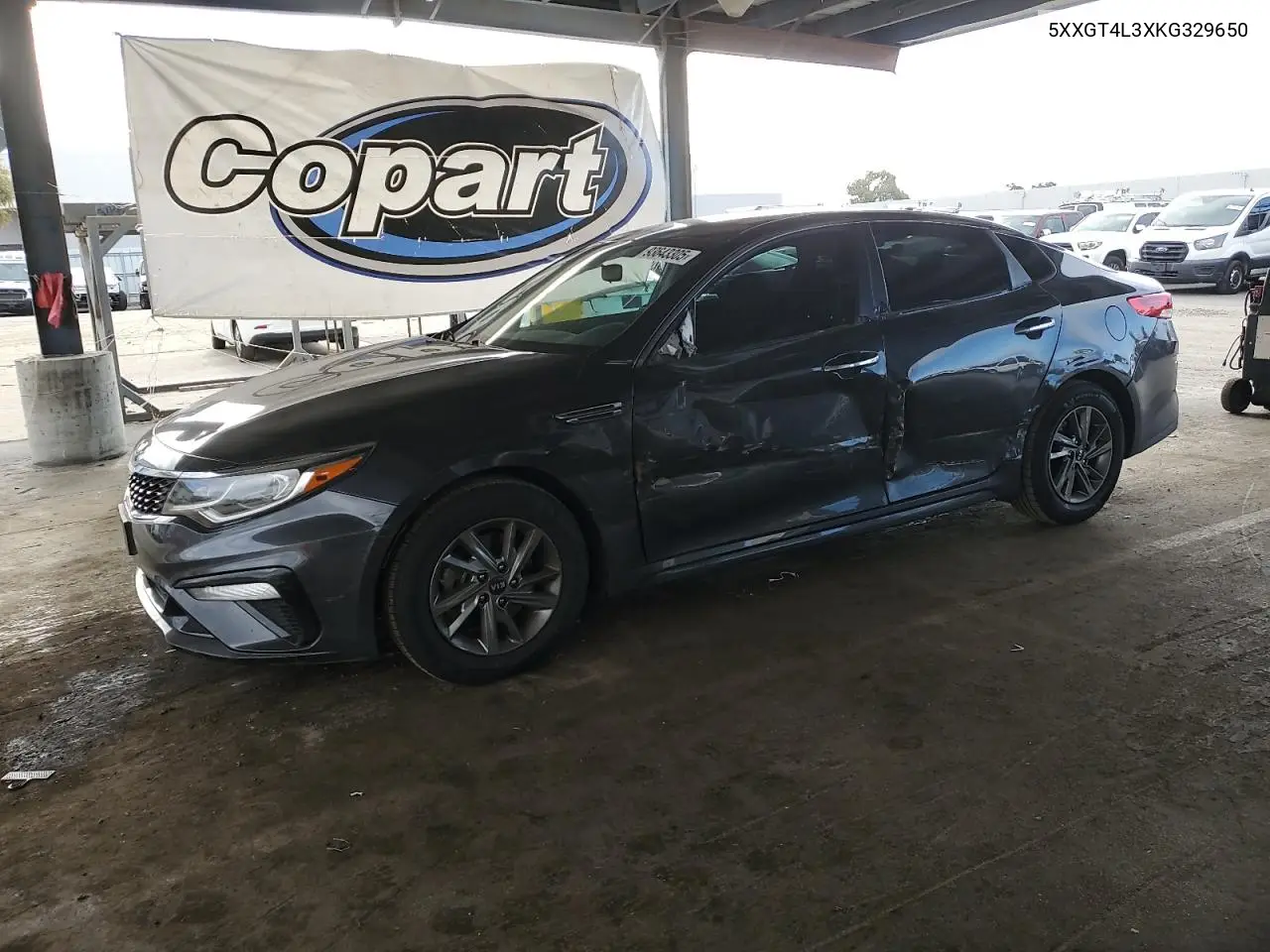5XXGT4L3XKG329650 2019 Kia Optima Lx