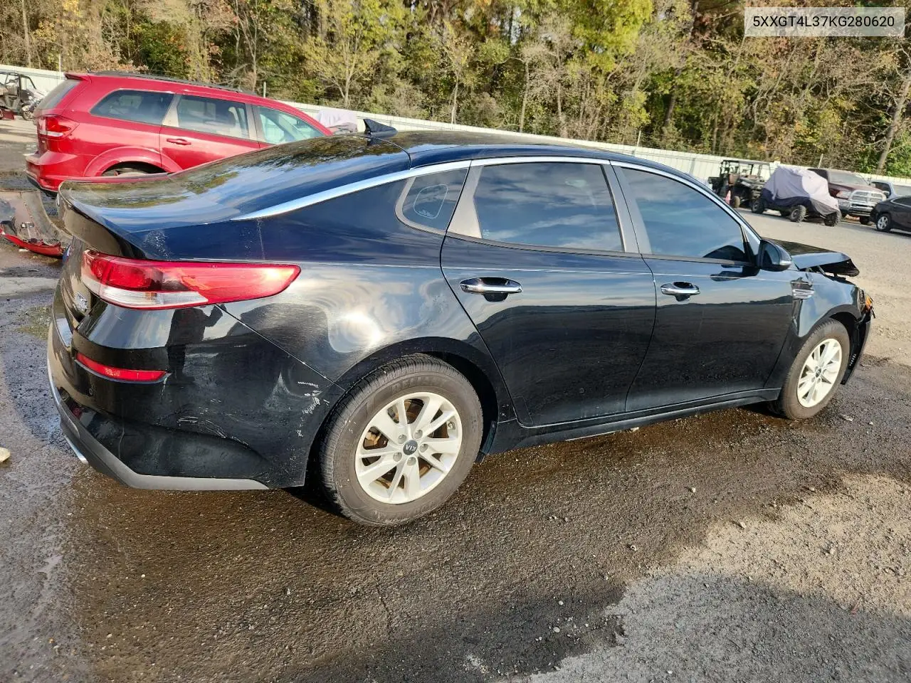 5XXGT4L37KG280620 2019 Kia Optima Lx