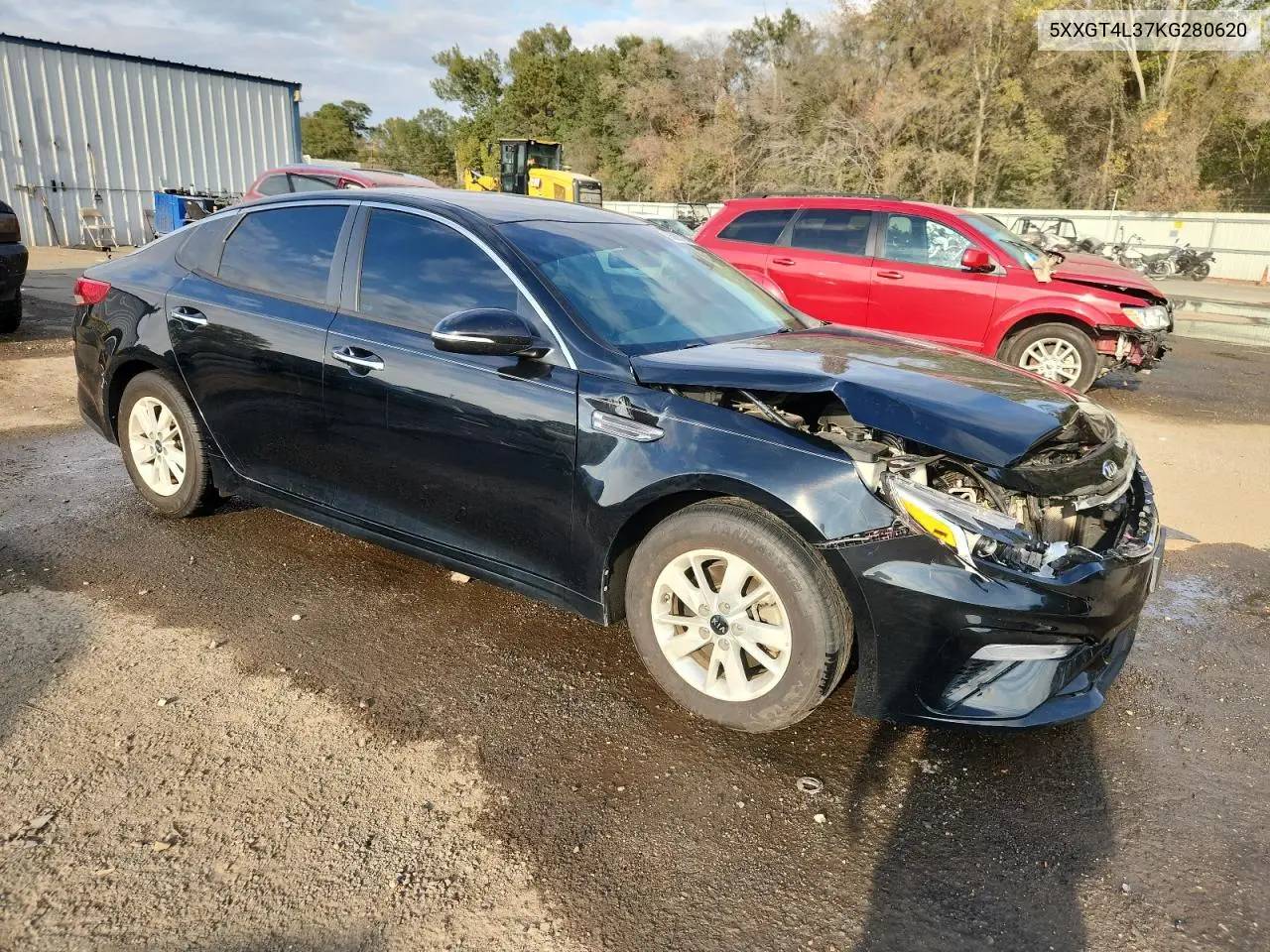 5XXGT4L37KG280620 2019 Kia Optima Lx