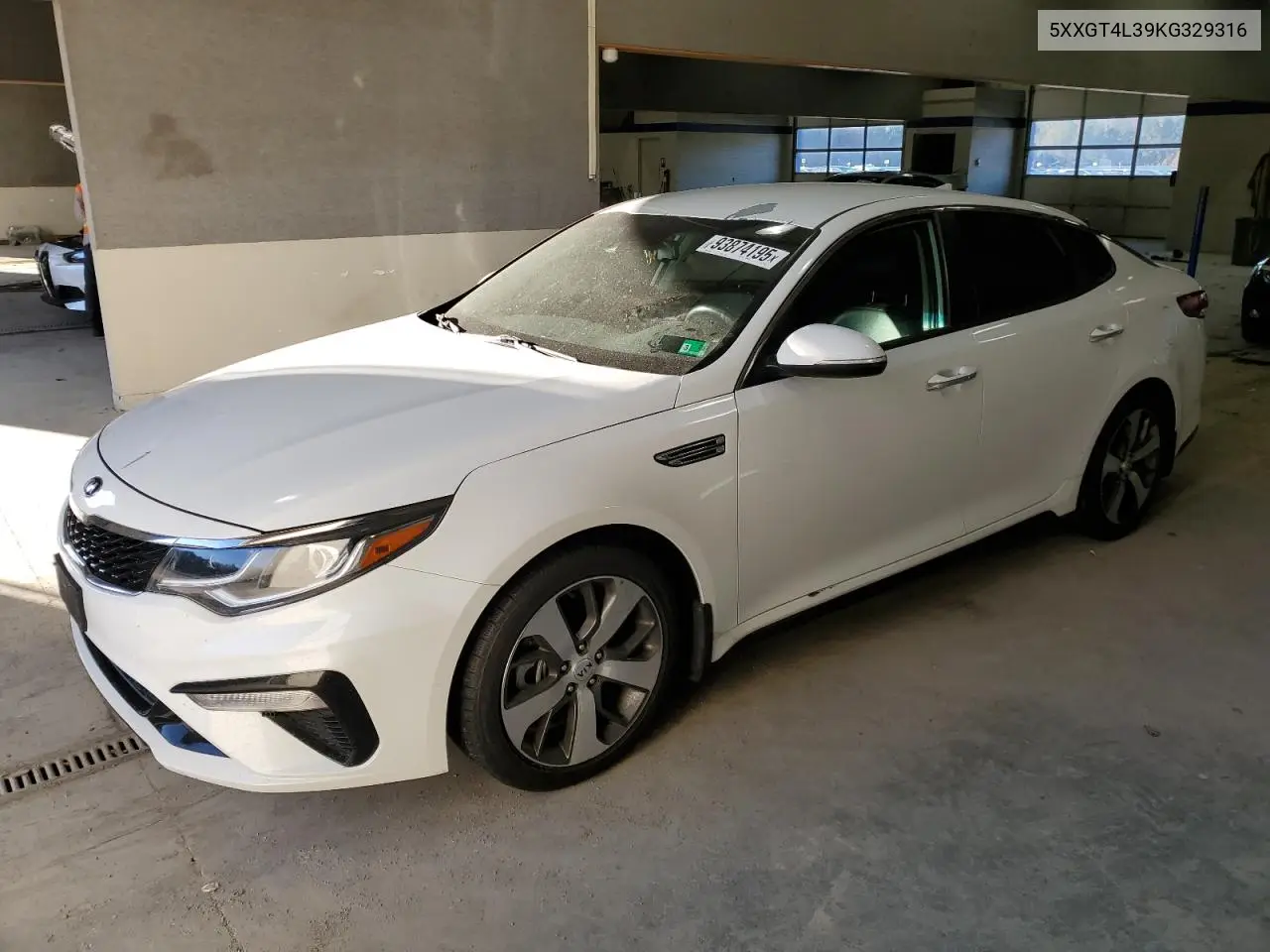5XXGT4L39KG329316 2019 Kia Optima Lx