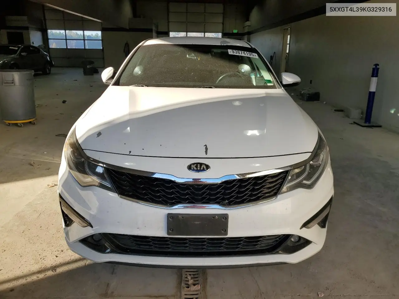5XXGT4L39KG329316 2019 Kia Optima Lx