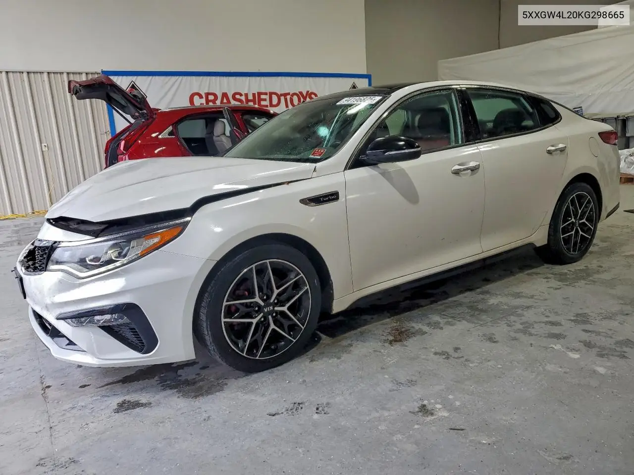 5XXGW4L20KG298665 2019 Kia Optima Sx