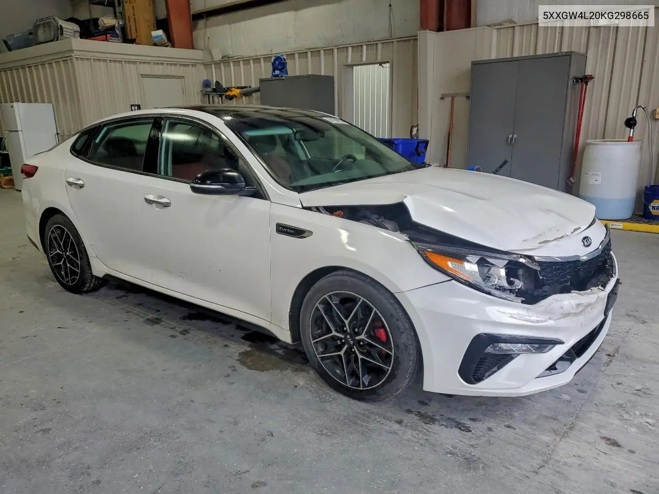 5XXGW4L20KG298665 2019 Kia Optima Sx