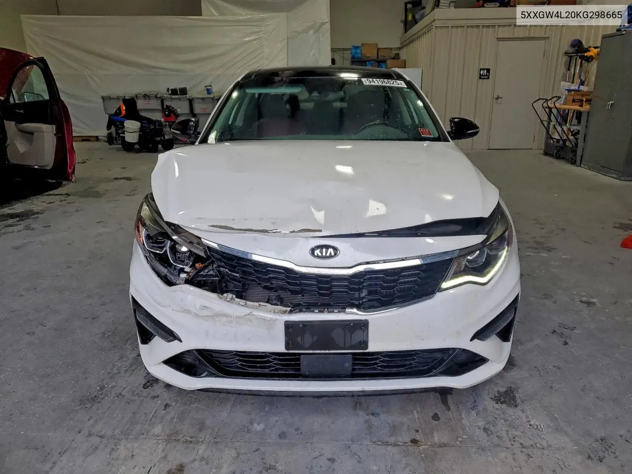 5XXGW4L20KG298665 2019 Kia Optima Sx