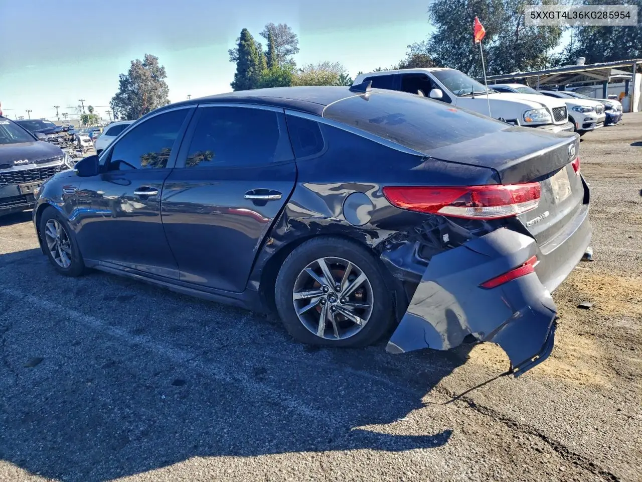 5XXGT4L36KG285954 2019 Kia Optima Lx