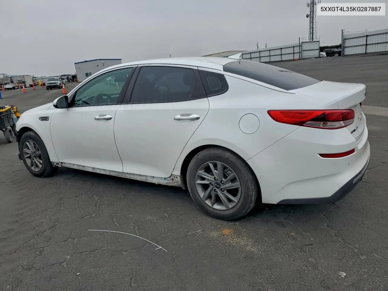 5XXGT4L35KG287887 2019 Kia Optima Lx