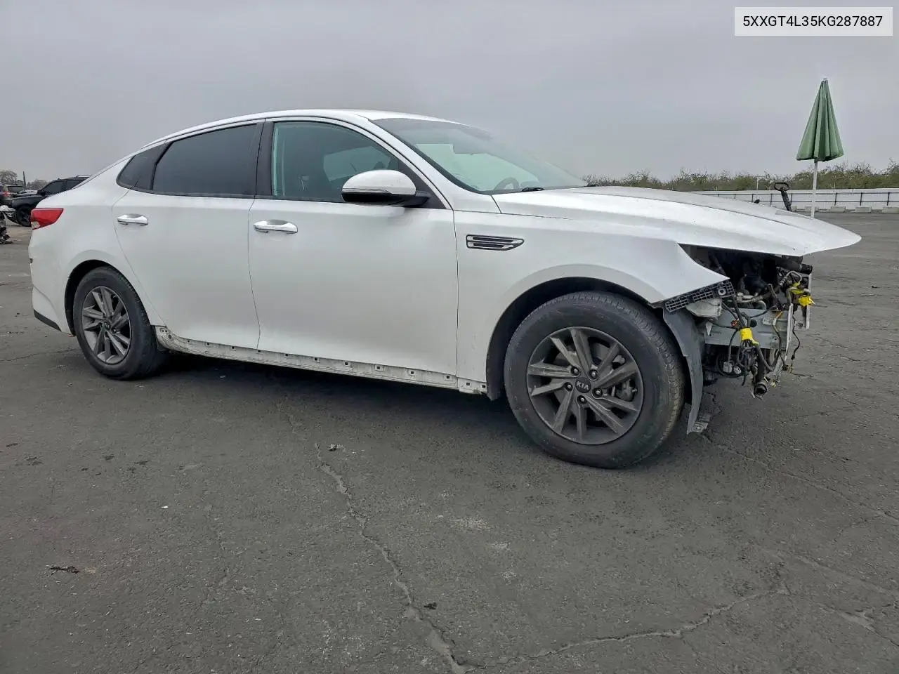 5XXGT4L35KG287887 2019 Kia Optima Lx