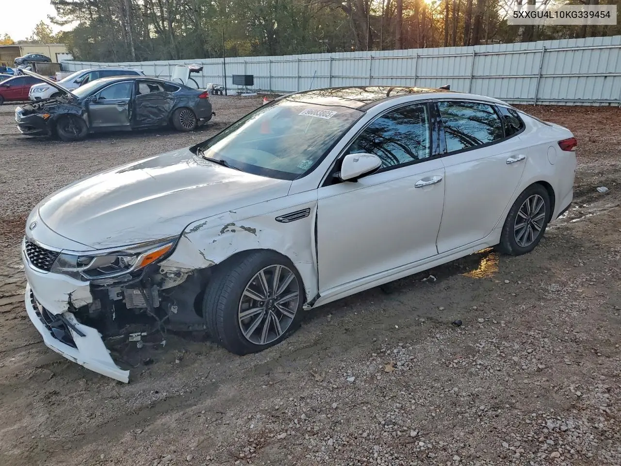 5XXGU4L10KG339454 2019 Kia Optima Ex