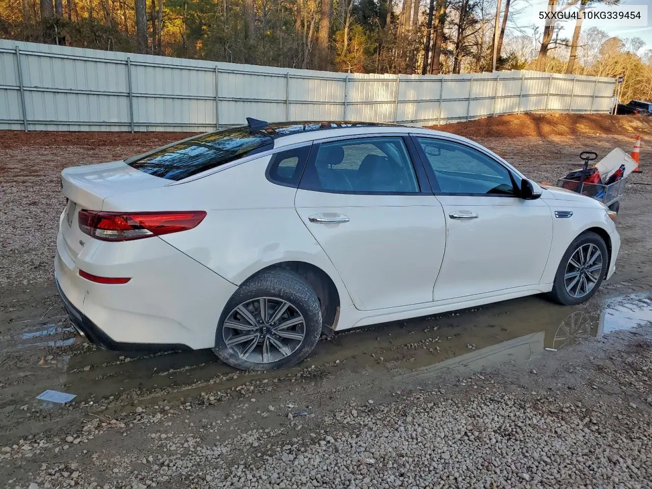 5XXGU4L10KG339454 2019 Kia Optima Ex