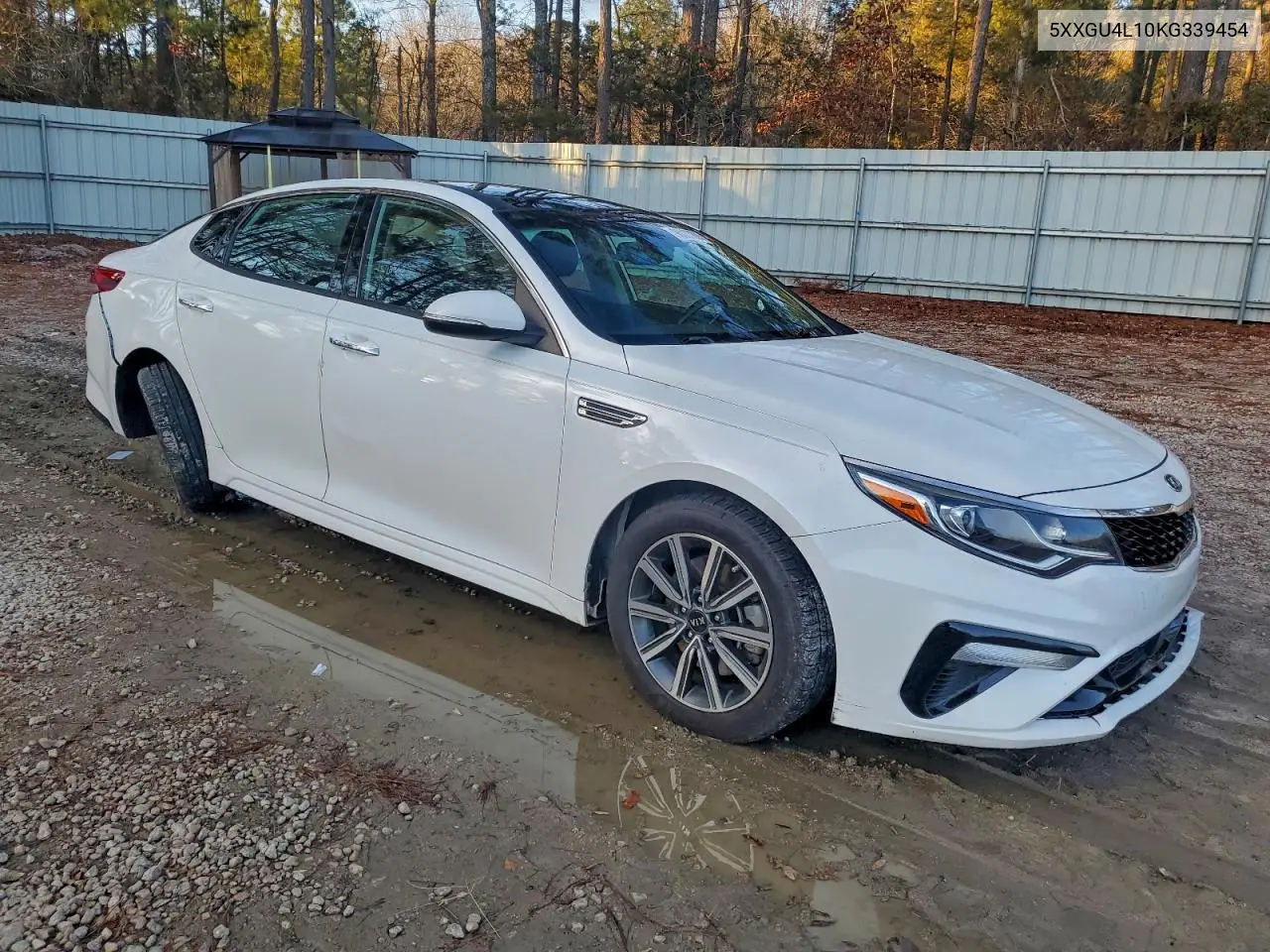 5XXGU4L10KG339454 2019 Kia Optima Ex