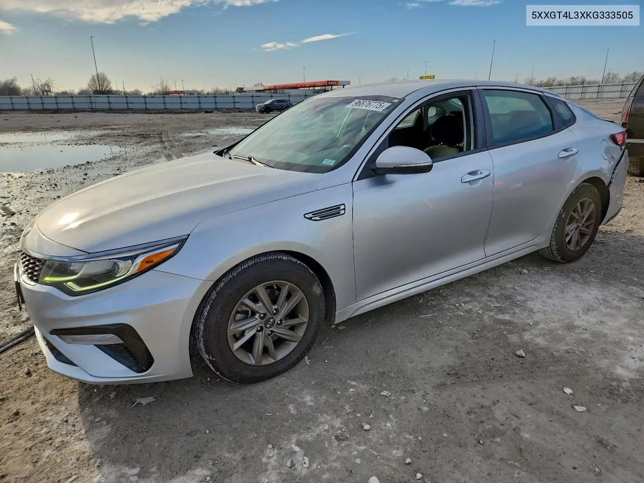 5XXGT4L3XKG333505 2019 Kia Optima Lx