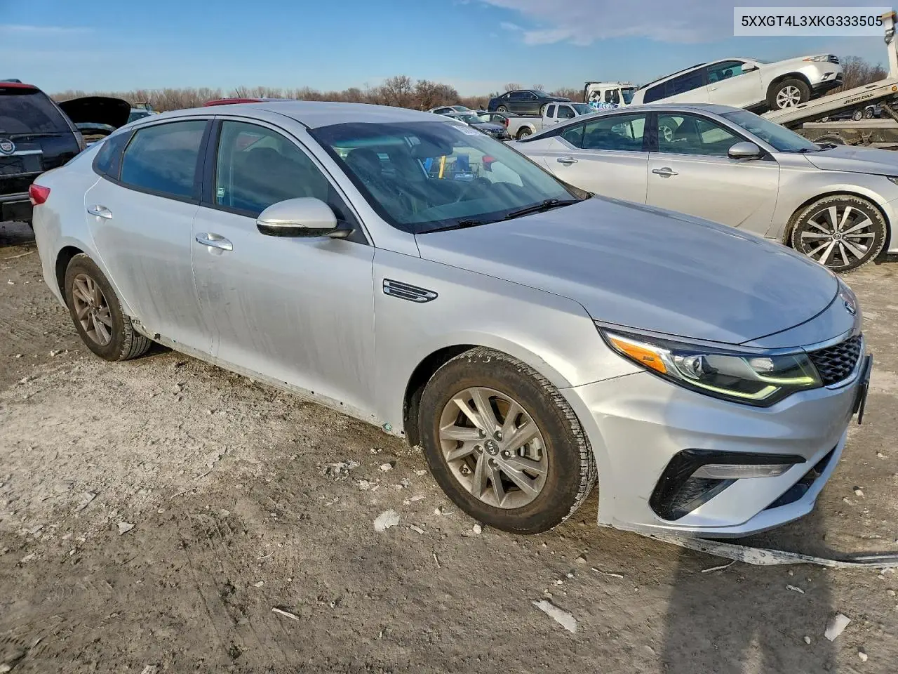 5XXGT4L3XKG333505 2019 Kia Optima Lx