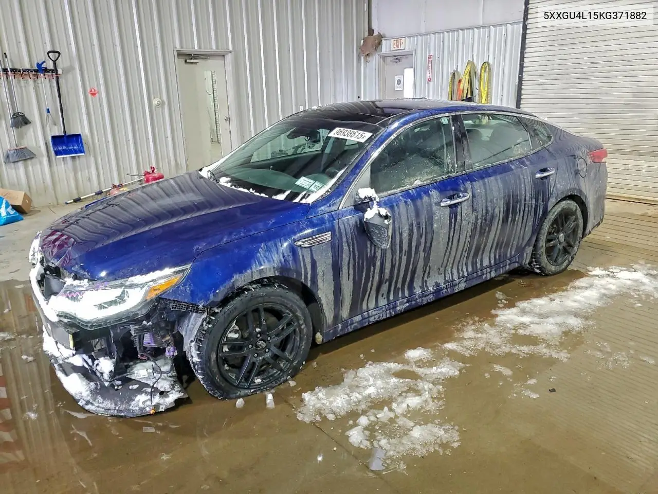 5XXGU4L15KG371882 2019 Kia Optima Ex