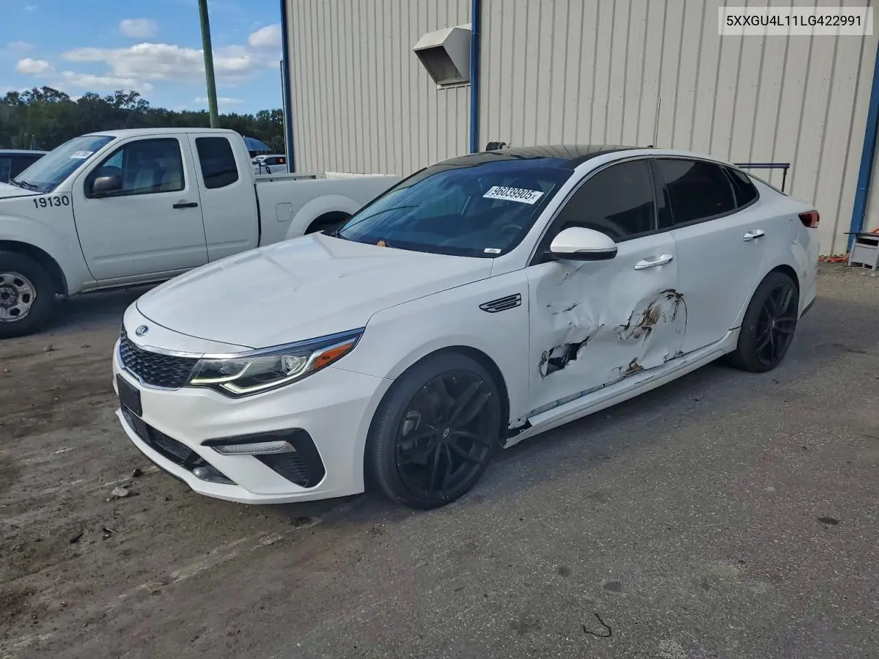 5XXGU4L11LG422991 2020 Kia Optima Ex Premium