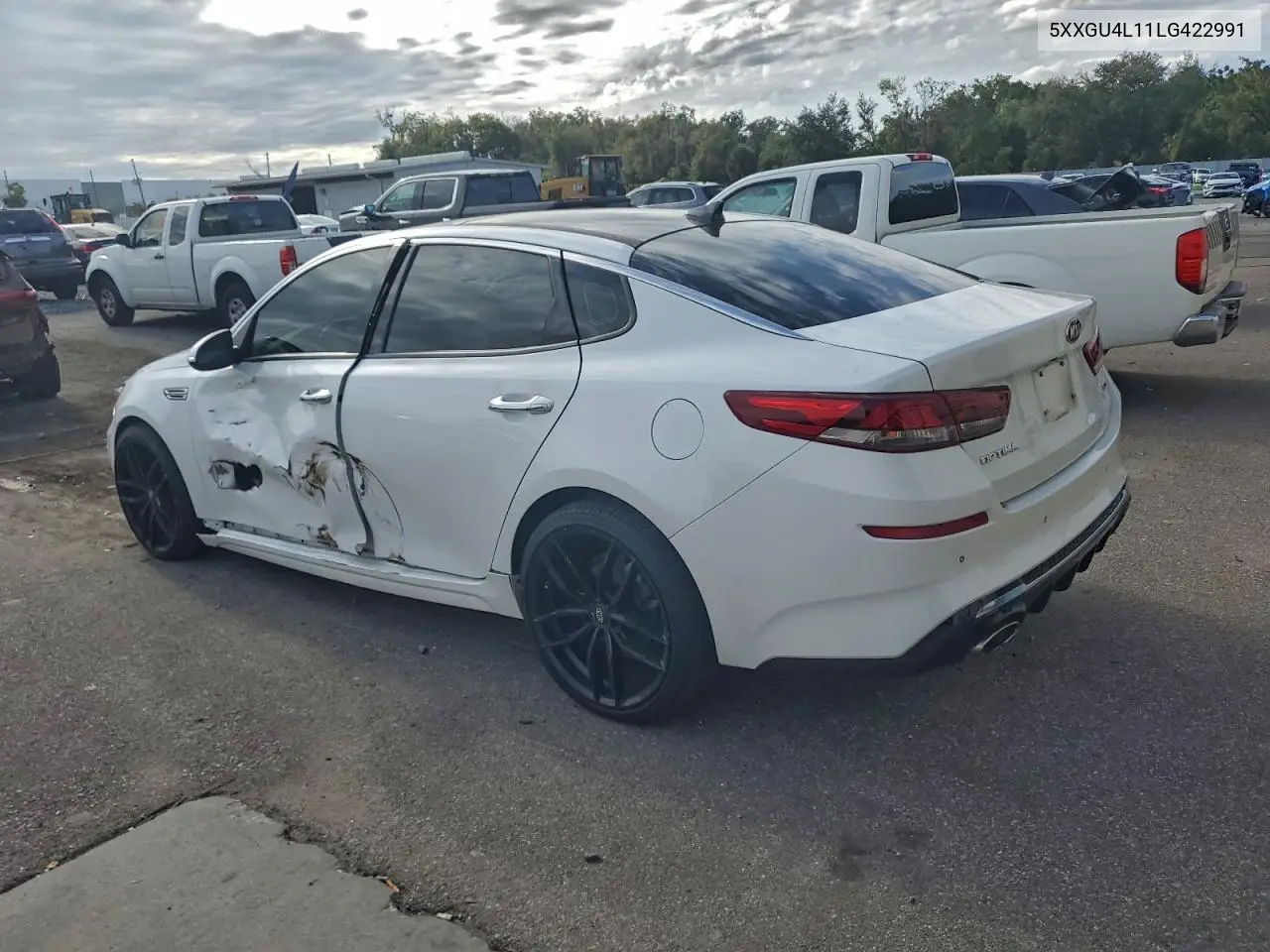 5XXGU4L11LG422991 2020 Kia Optima Ex Premium