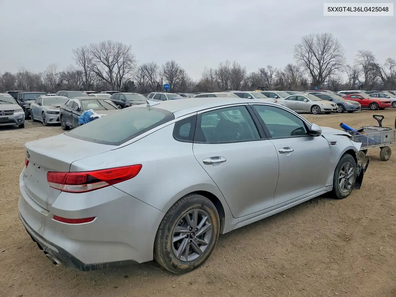 5XXGT4L36LG425048 2020 Kia Optima Lx