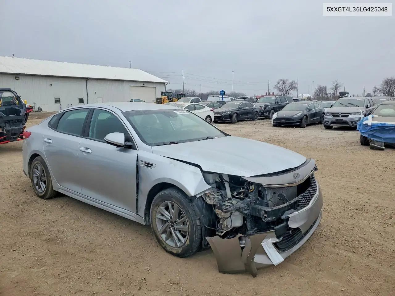 5XXGT4L36LG425048 2020 Kia Optima Lx