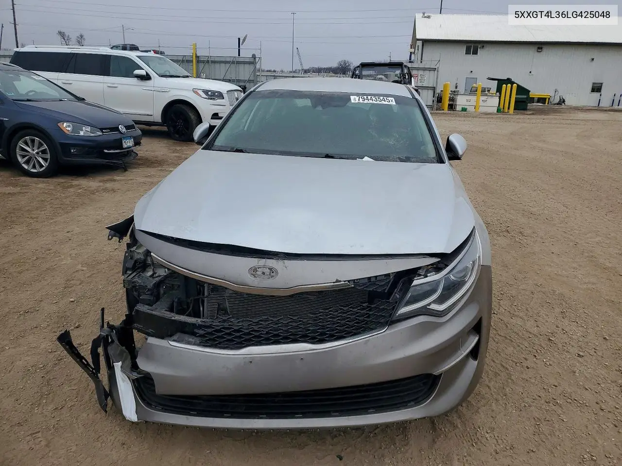 5XXGT4L36LG425048 2020 Kia Optima Lx